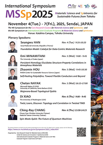 【Symposium flyer】