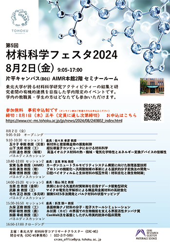 2024Materials Science Festa